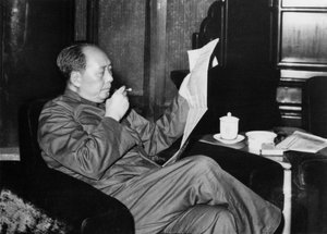 Mao Zedong, Chinese communistische revolutionair en leider, ca. 1960s