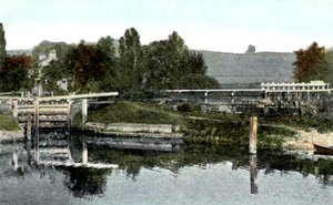 Mapledurham Lock, Oxfordshire, 20e eeuw door Unbekannt