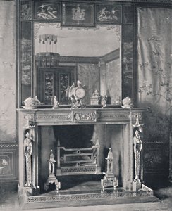 Marmeren schoorsteenmantel, 1939