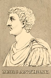 Marcus Antonius, 83-30 v.Chr., 1830 door Unbekannt