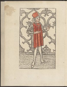 Marco Polo. Uit: Reise in das gelobte Land door Hans Tucher, 1484