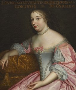 Marguerite Louise Suzanne de Béthune 1643-1726, Gravin van Guiche, Hertogin van Lude, ca 1665