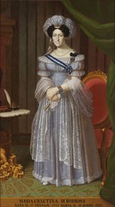 Maria Cristina van Napels en Sicilië 1779-1849, koningin van Sardinië door Unbekannt