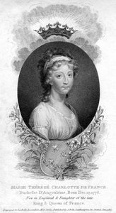 Marie-Therese-Charlotte de Bourbon, hertogin van Angoulême en dauphine van Frankrijk, 1811