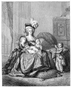 Marie Antoinette en haar kinderen