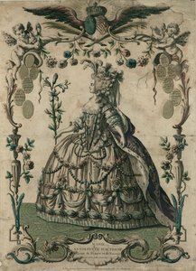 Marie Antoinette van Oostenrijk koningin van Frankrijk en Navarra: getrouwd in Versailles op 16 mei 1775 door Unbekannt