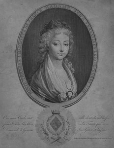 Marie Therese van Angouleme, Hertogin van Bourbon, begin 19e eeuw