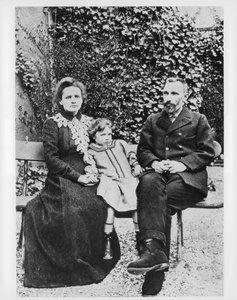 Marie en Pierre Curie, natuurkundigen door Unbekannt