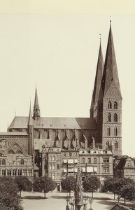 Marienkirche in Lübeck door Unbekannt