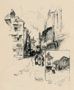 Market Street, Windsor, 1895 door Unbekannt