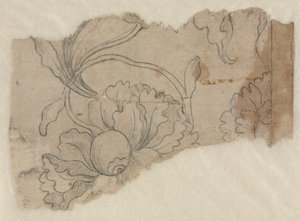 Marqueterieontwerp, ca. 1730 door Unbekannt