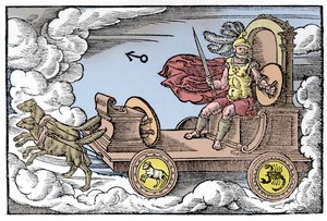 Mars, Romeinse god van oorlog, 1569 door Unbekannt