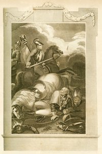 Maarschalk Blücher bij de Slag bij Ligny, 16 juni 1815, 1816 door Unbekannt
