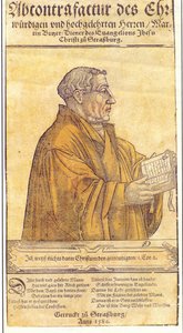 Martin Bucer 1491-1551 door Unbekannt