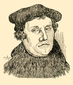 Maarten Luther, 1529, c1930 door Unbekannt
