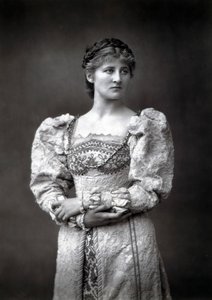 Mary Anderson 1859-1940, Amerikaanse toneelactrice, eind 19e eeuw door Unbekannt