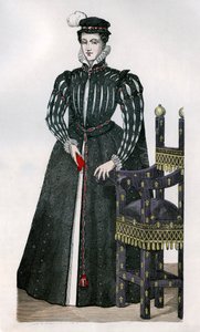 Mary Stuart, koningin-gemalin van Frans II van Frankrijk, ca. 1560 1882-1884 door Unbekannt
