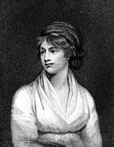 Mary Wollstonecraft, 18e-eeuwse Engelse lerares, schrijfster en feministe