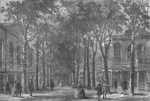 Marylebone Gardens, Westminster, Londen, 1870-1878 door Unbekannt