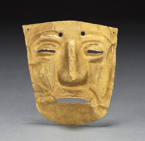 Maskerornament, ca. 700-1550 door Unbekannt