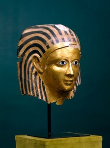 Masker van een oude Egyptische mummie door Unbekannt