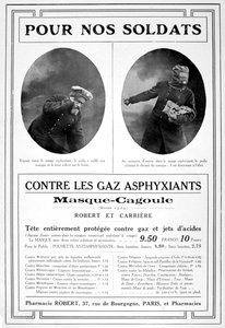 Gasmasker Advertentie door Unbekannt