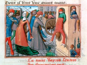 Bloedbad van de Armagnacs door de Bourguignons, Parijs, 1418, 1484