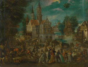 Meivieringen (Vieringen buiten het kasteel) door Unbekannt