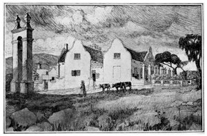 Meerlust wijnboerderij, Zuid-Afrika, 1931 door Unbekannt
