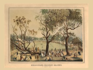 Melbourne Cricket Ground, 1 januari 1864