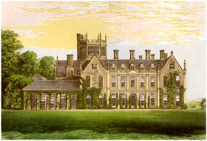 Melbury House, Dorset, huis van de graaf van Ilchester, ca. 1880 door Unbekannt
