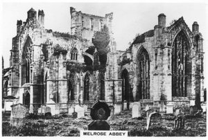 Melrose Abbey, Schotland door Unbekannt