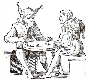 Mannen die dobbelen