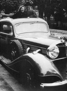 Mercedes-Benz auto, ca. 1930s door Unbekannt