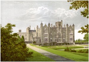Merevale Hall, Warwickshire, huis van de familie Dugdale, ca. 1880 door Unbekannt