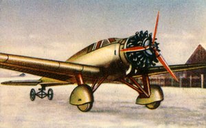 Messerschmitt M 28 postvliegtuig, 1932 door Unbekannt