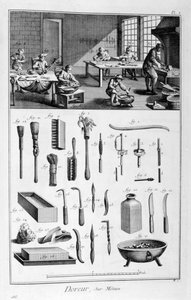 Metaalvergulders, 1751-1777 door Unbekannt
