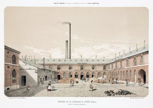 Metalen, Zink Zinkfabriek, St Leonard, Luik, België