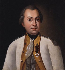 Mikhail Koetoezov in het uniform van het Lugansk Pikineer Regiment, 1788, 19e eeuw door Unbekannt