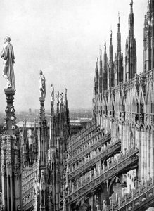 Kathedraal van Milaan, Italië, 1926 door Unbekannt