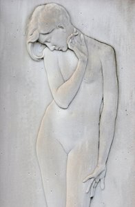 Monumentale begraafplaats van Milaan: vrouw, Milaan, Italië