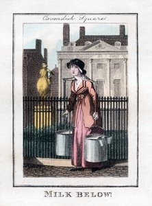 Milk Below!, Cavendish Square, Londen, 1805