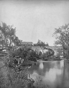 Mill Creek Bridge, Pennsylvania Railroad, ca. 1897 door Unbekannt