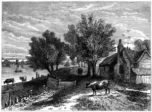Millbank, Londen, c1800 1891 door Unbekannt