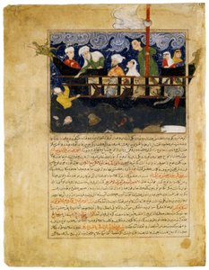 Miniatuur uit Hafiz-i Abru’s Majma al-tawarikh. 