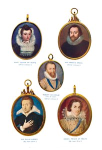 Miniaturen uit de Elizabethaanse periode, Victoria en Albert Museum door Unbekannt