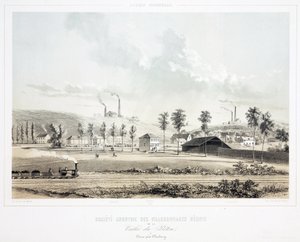 Mijnbouw, steenkool Vallee du Pieton United Coalmining Co Ltd, België
