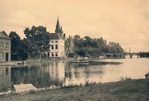 Minnewater, c1910 door Unbekannt