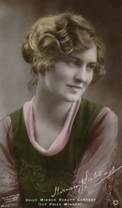 Miriam Babbage, ca. 1880-1950 - Daily Mirror Schoonheidswedstrijd 1e Prijswinnaar, ca. 1930 door Unbekannt
