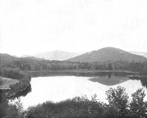Mirror Lake, Adirondacks, New York State, VS, ca. 1900